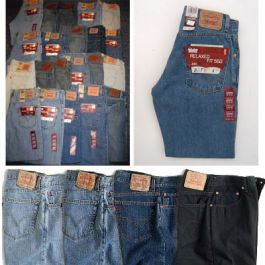 Levi's 500 wholesale Men's range jeans assortments IRR 24pcs.