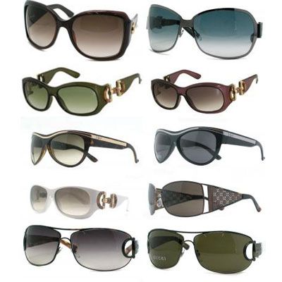 Gucci Wholesale sunglasses mixed lot 10pcs.
