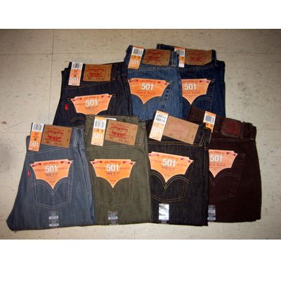 Levis 501 Wholesale Jeans