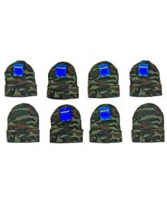 Adult Camo Knit Hats - Assorted Colors 120pcs.