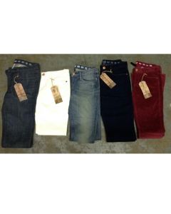 Earnest Sewn womens denim jean assortment 100pcs.