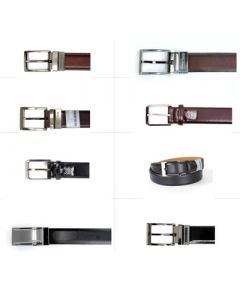 Geoffrey Beene men's leather belts assortment 12pcs.