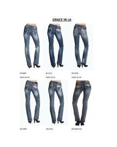 Grace In LA ladies denim jeans assortment 24pcs.