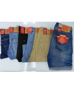 Levi's Wholesale Mens denim shorts assortment 24pcs.