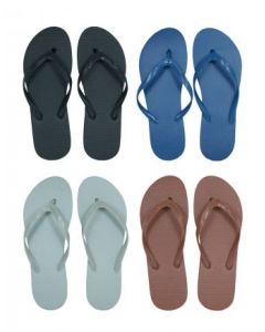 Wholesale pallet of MENS mixed flip flops 192pcs.