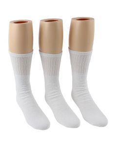 Men's White tube socks 96pairs
