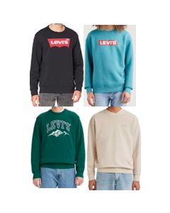 Levi's wholesale men's printed CREW sweatshirts 24pcs.
