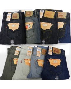 Levi's 501 wholesale Men's Denim Jeans assorted IRR 24pcs.
