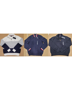 Tommy Hilfiger Wholesale Men's Zip sweaters 24pcs.