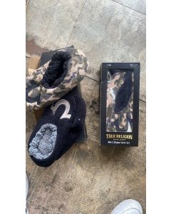 True Religion Men's slipper sock sets 36pcs.